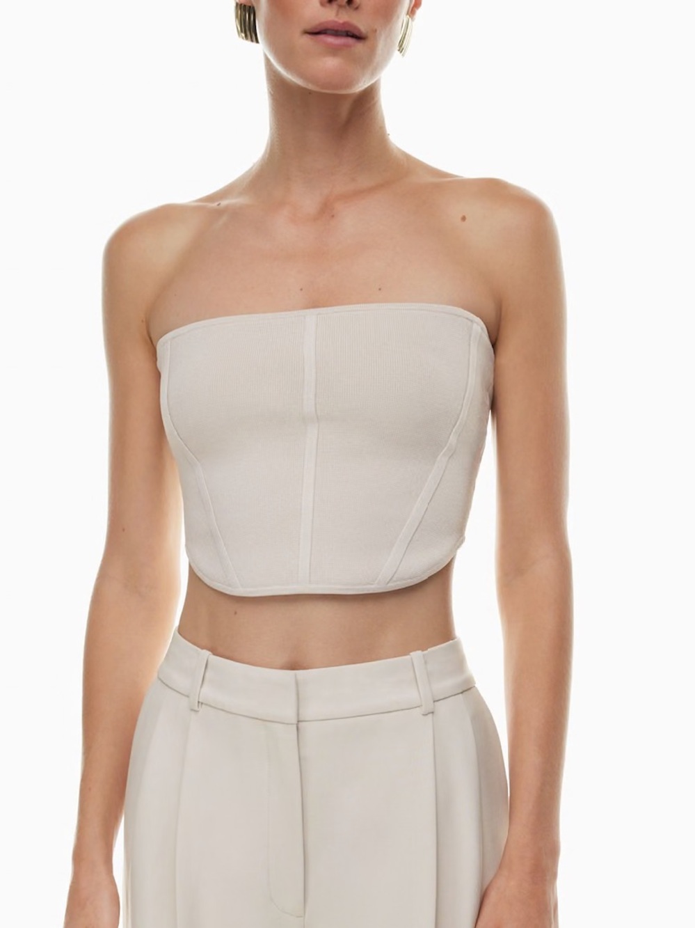 Babaton Sculpt Knit Bustier top